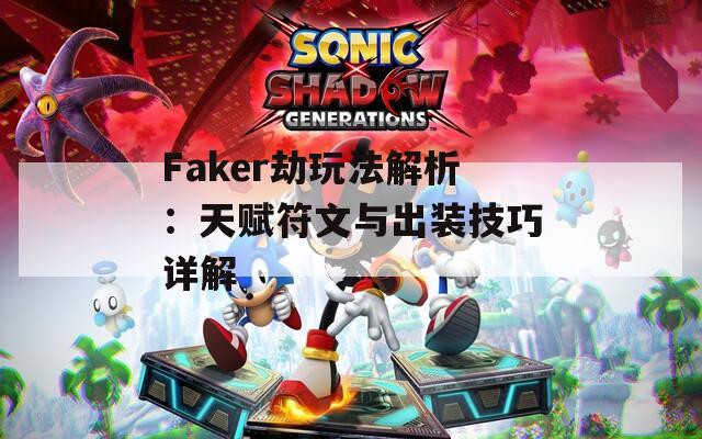 Faker劫玩法解析：天赋符文与出装技巧详解