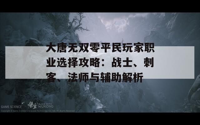 大唐无双零平民玩家职业选择攻略：战士、刺客、法师与辅助解析